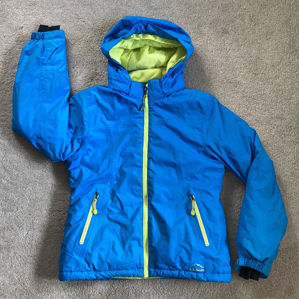 LLBean Glacier Summit Jacket Girl’s size 10-12